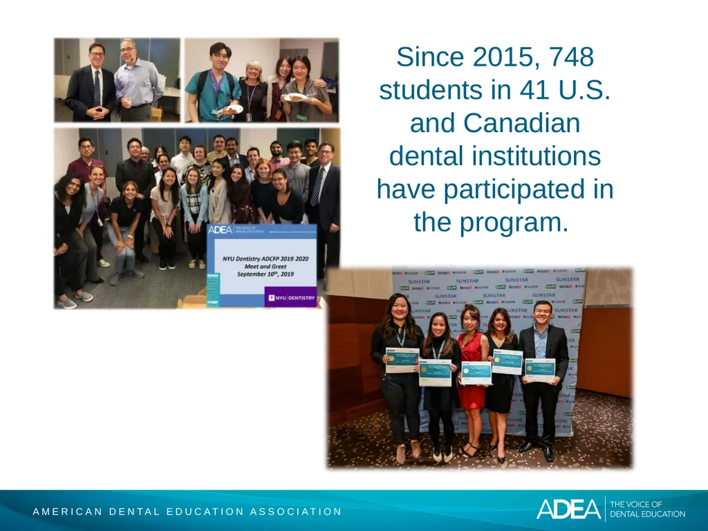 ADEA Academic Dental Careers Fellowship Program - slide 3 of 34