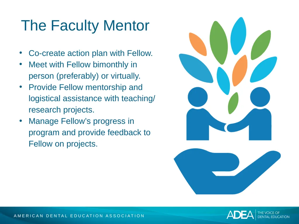 ADEA Academic Dental Careers Fellowship Program - slide 8 of 34