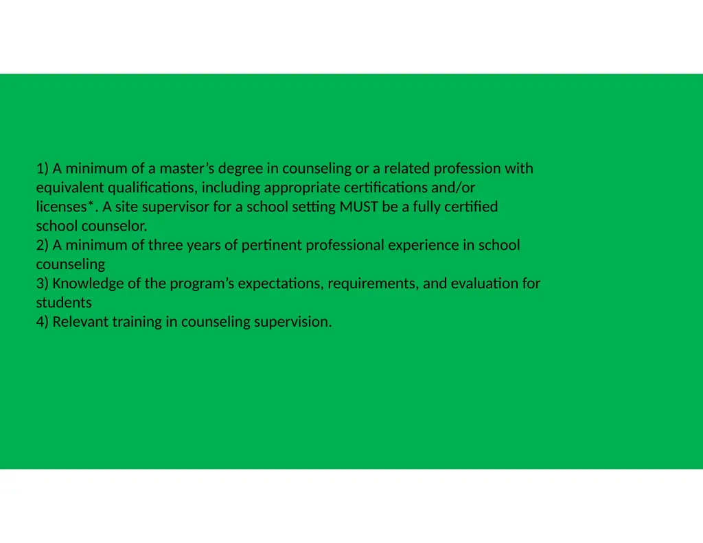 Internship Site Supervisor Orientation and - slide 27 of 32