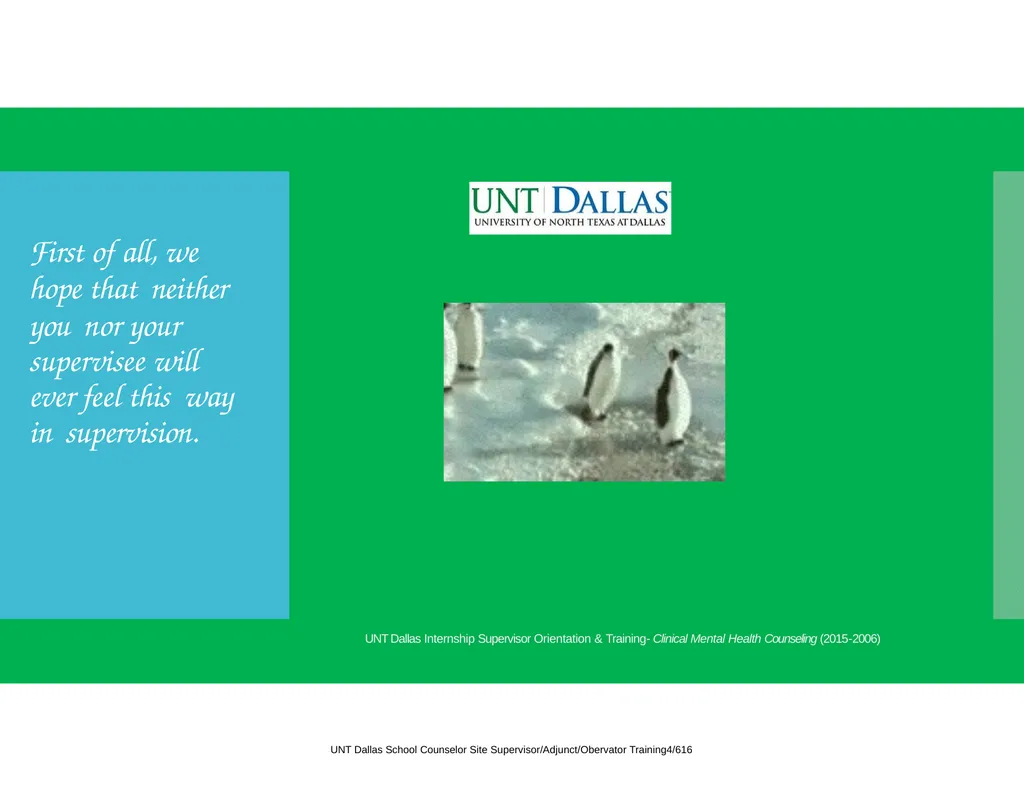 Internship Site Supervisor Orientation and - slide 20 of 32