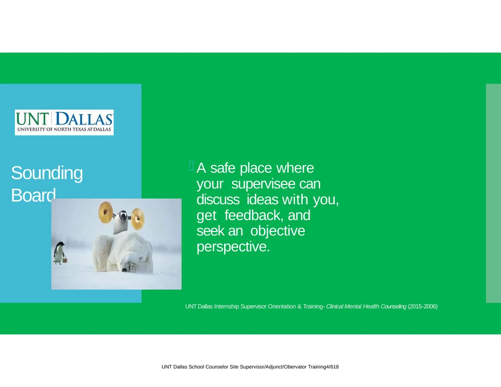 Internship Site Supervisor Orientation and - slide 22 of 32
