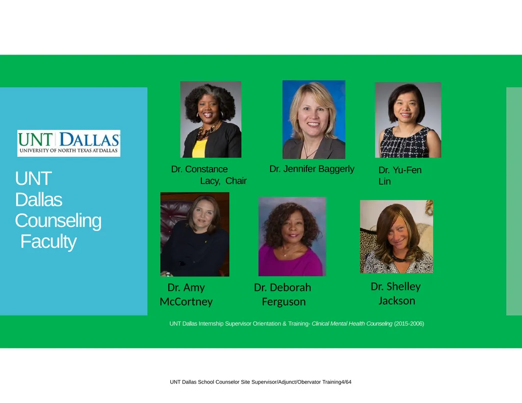Internship Site Supervisor Orientation and - slide 3 of 32