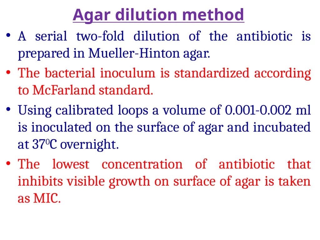 Unit VI Antimicrobial chemotherapy The term - slide 30 of 30
