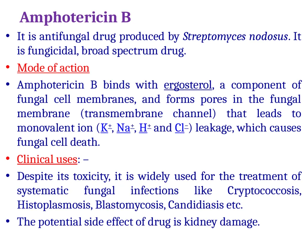Unit VI Antimicrobial chemotherapy The term - slide 14 of 30