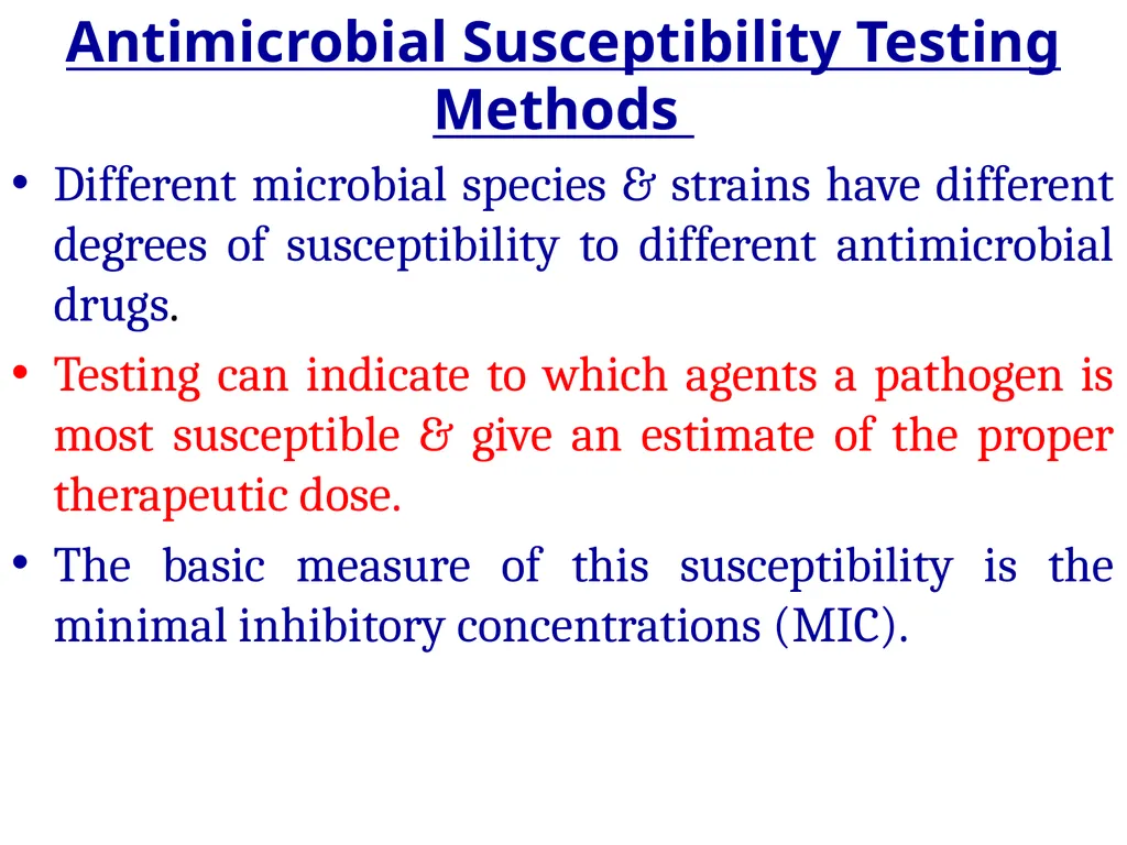 Unit VI Antimicrobial chemotherapy The term - slide 21 of 30