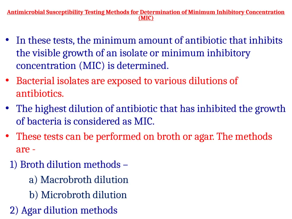 Unit VI Antimicrobial chemotherapy The term - slide 25 of 30