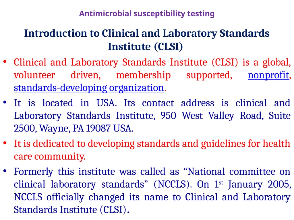 Unit VI Antimicrobial chemotherapy The term - slide 15 of 30