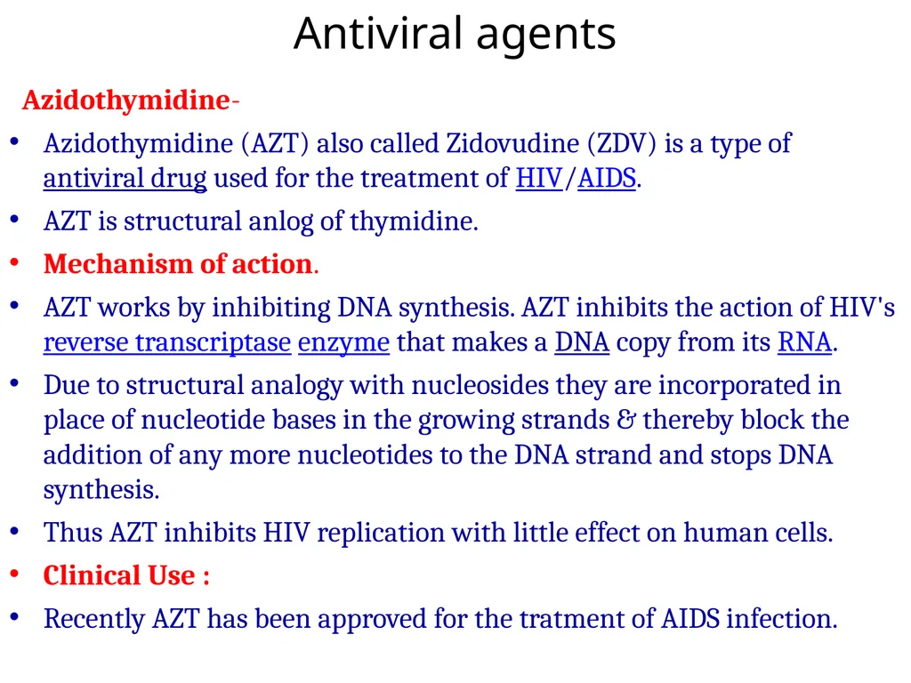 Unit VI Antimicrobial chemotherapy The term - slide 11 of 30