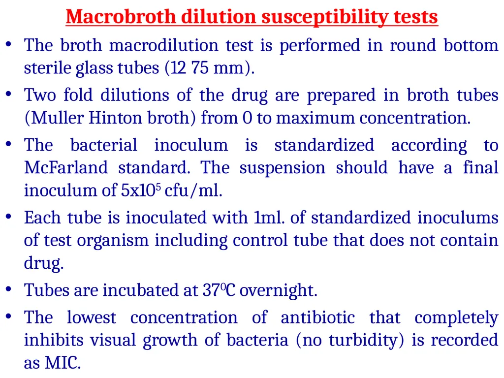 Unit VI Antimicrobial chemotherapy The term - slide 26 of 30