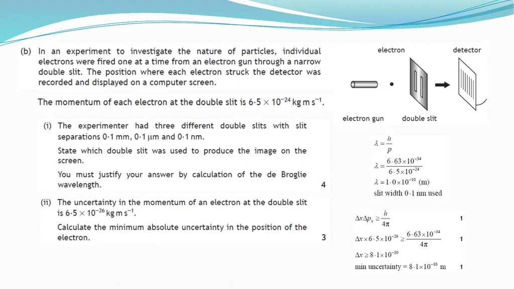 Intro to Quantum Theory AH Quanta & Waves “I think - slide 21 of 29