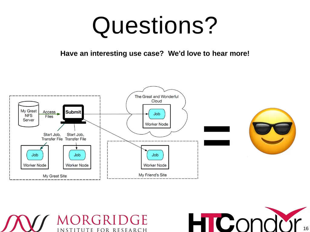 Moving your job’s data Or, more appropriately, - slide 16 of 16