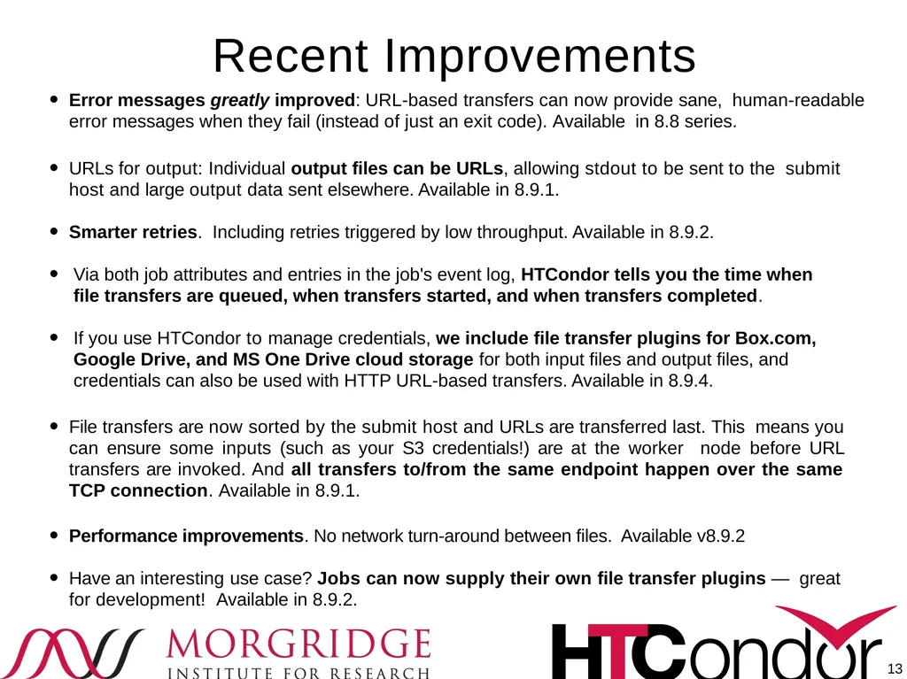 Moving your job’s data Or, more appropriately, - slide 13 of 16