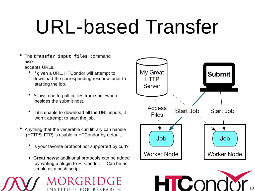 Moving your job’s data Or, more appropriately, - slide 10 of 16