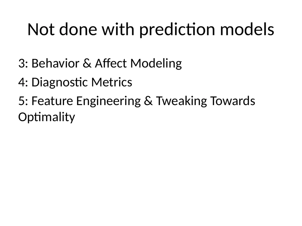 Core Methods in Educational Data Mining EDUC6191 - slide 66 of 69