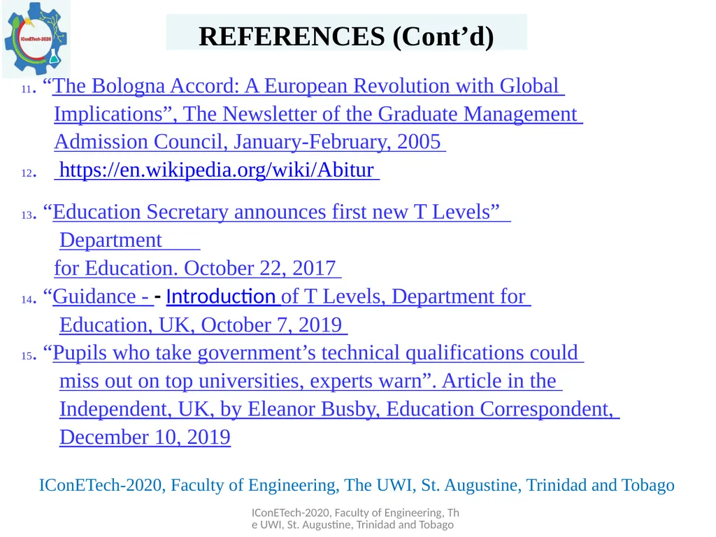 TRANSITION FROM MASTER CRAFTSMAN TO ENGINEERING - slide 11 of 12