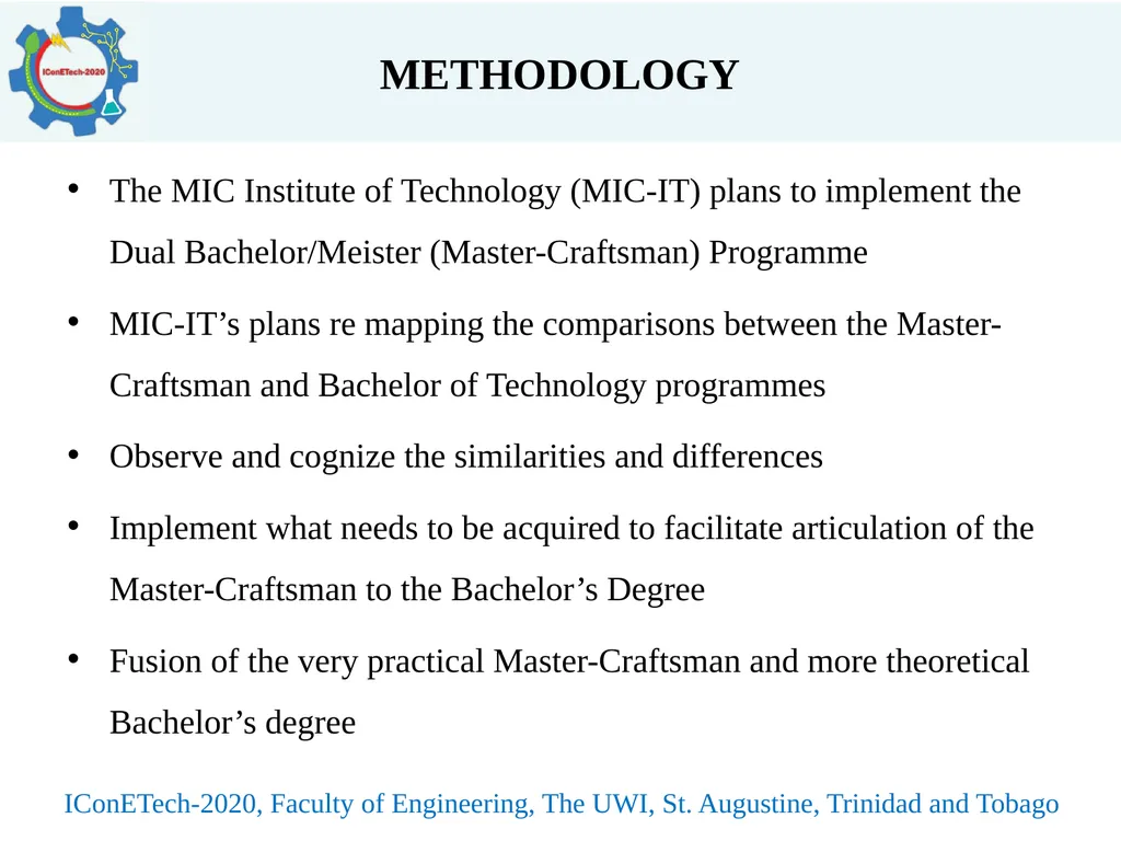 TRANSITION FROM MASTER CRAFTSMAN TO ENGINEERING - slide 6 of 12