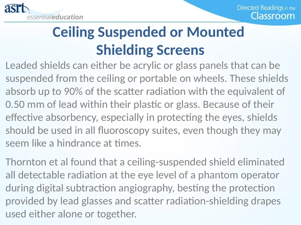 Occupational Radiation Safety Directed Readings In - slide 32 of 54