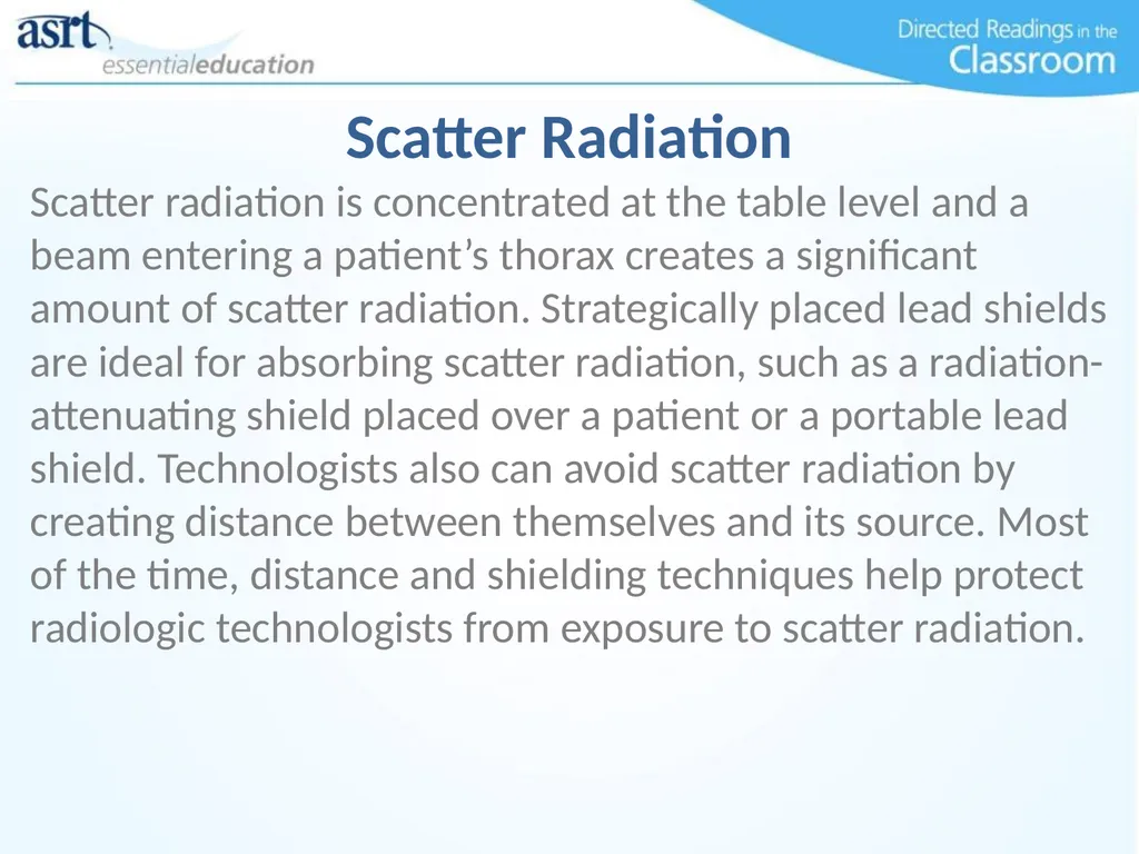 Occupational Radiation Safety Directed Readings In - slide 18 of 54