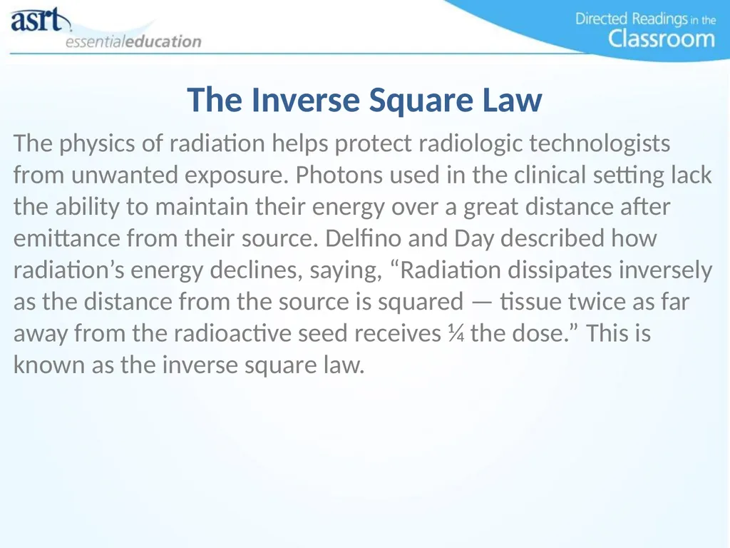 Occupational Radiation Safety Directed Readings In - slide 34 of 54