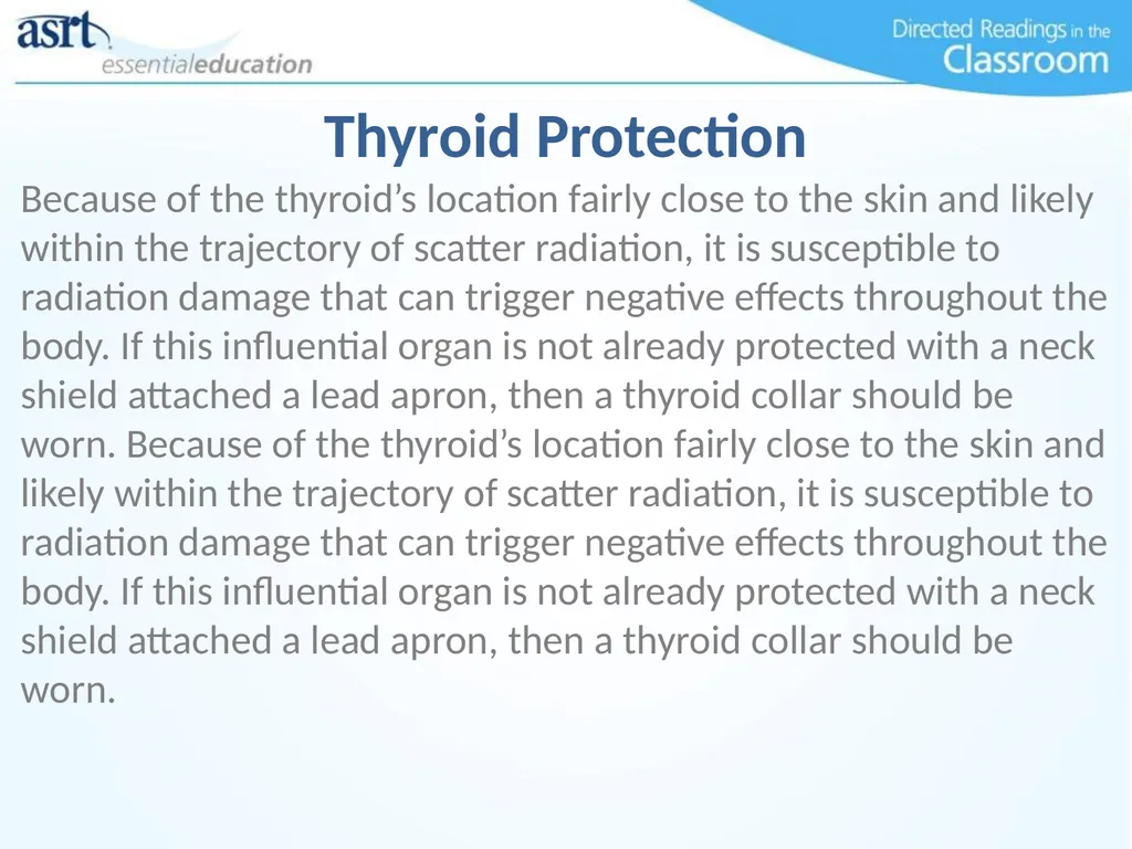 Occupational Radiation Safety Directed Readings In - slide 26 of 54