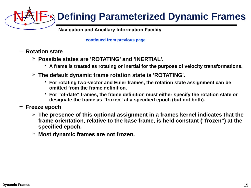 Dynamic Reference Frames April 2023 Dynamic Frames - slide 15 of 61