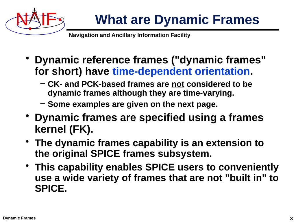 Dynamic Reference Frames April 2023 Dynamic Frames - slide 3 of 61