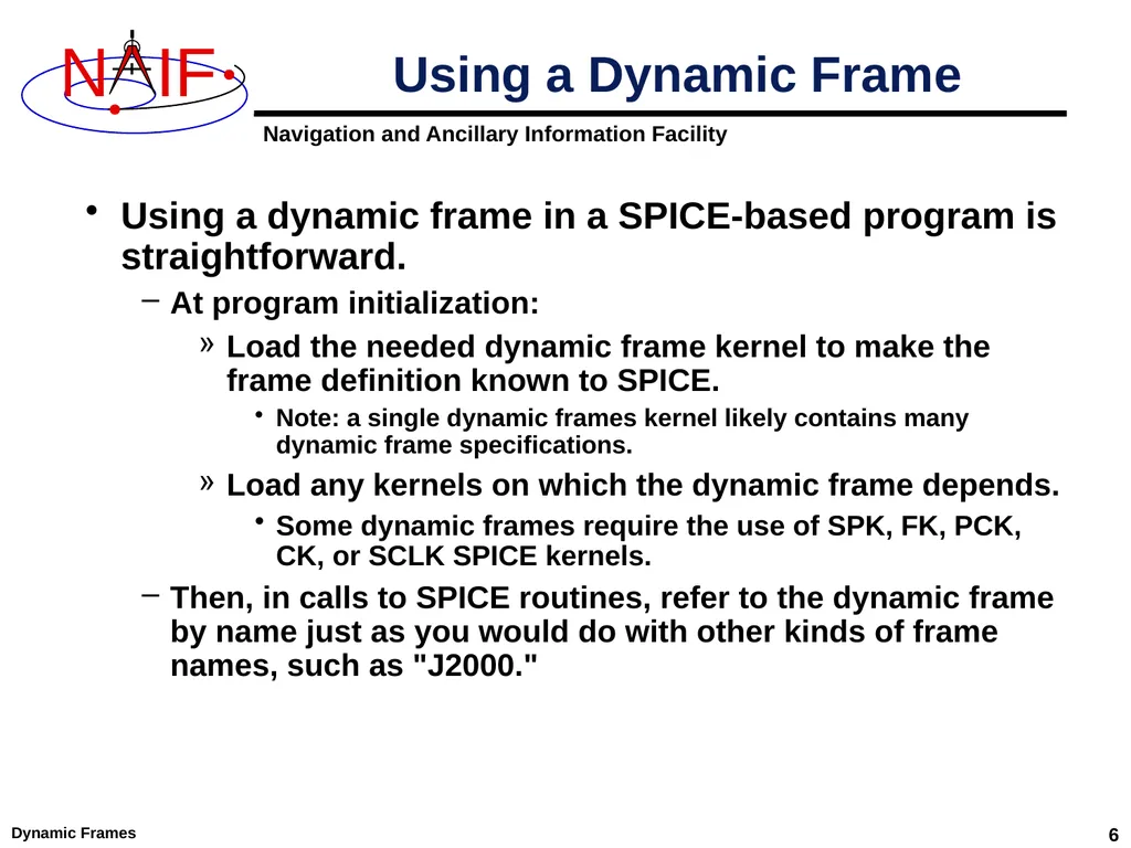 Dynamic Reference Frames April 2023 Dynamic Frames - slide 6 of 61