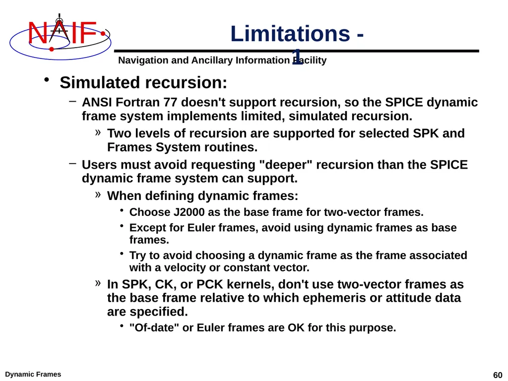 Dynamic Reference Frames April 2023 Dynamic Frames - slide 60 of 61