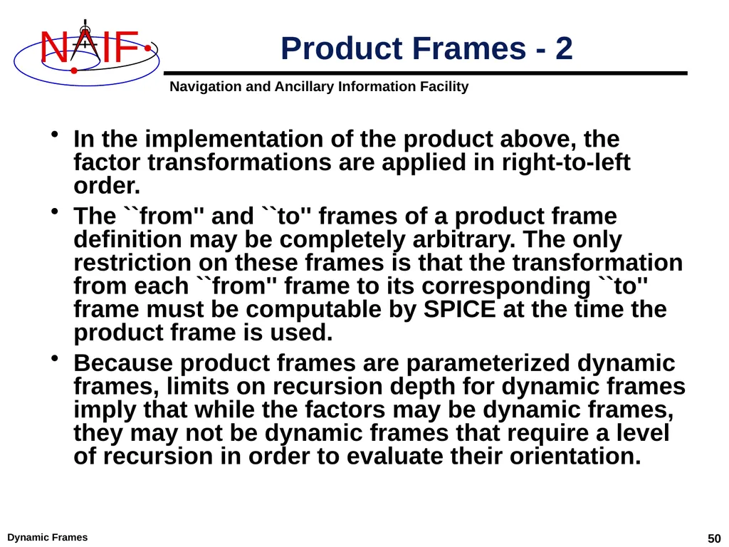 Dynamic Reference Frames April 2023 Dynamic Frames - slide 50 of 61