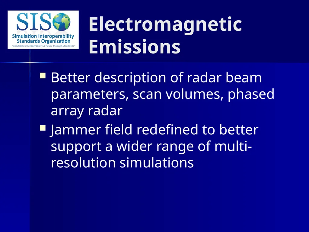 Distributed Interactive Simulation (DIS) 101 Mark - slide 47 of 57