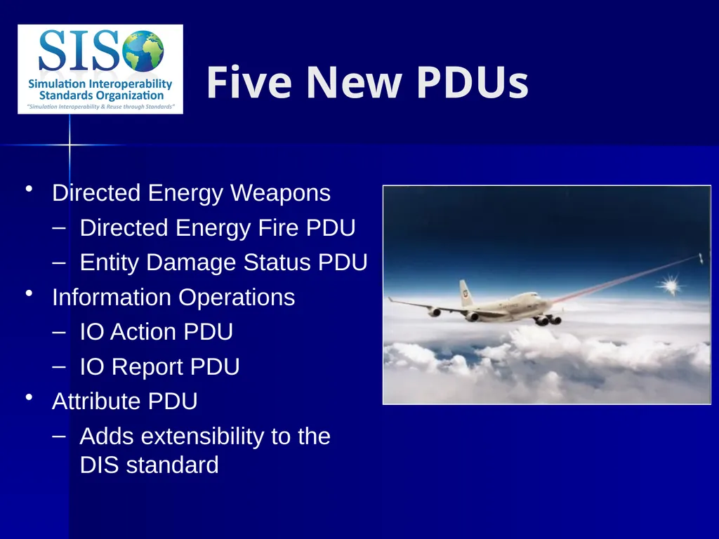 Distributed Interactive Simulation (DIS) 101 Mark - slide 51 of 57