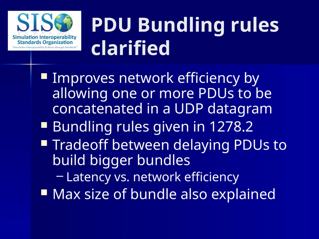 Distributed Interactive Simulation (DIS) 101 Mark - slide 43 of 57
