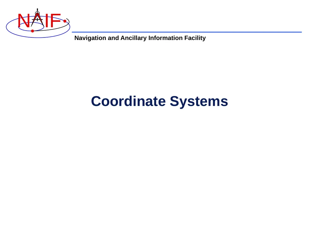 An Overview of Reference Frames and Coordinate - slide 19 of 29