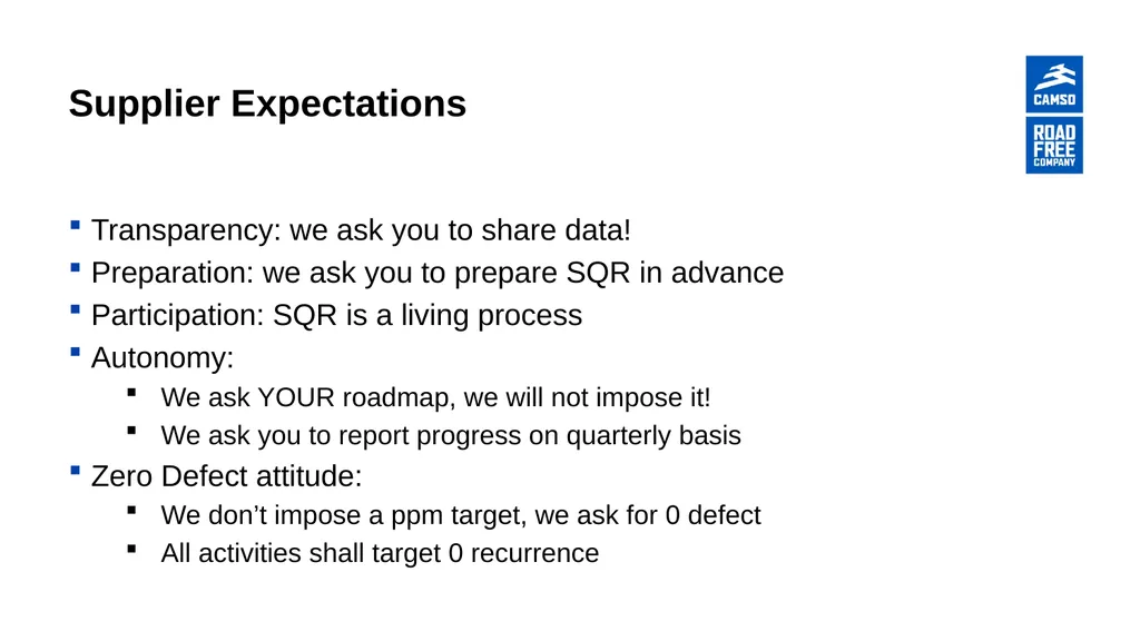 Supplier Quality Review Training Material Nordin - slide 7 of 11