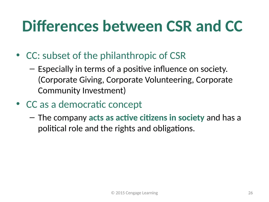 Key Topics Ch: 1 - 4 © 2015 Cengage Learning - slide 26 of 49