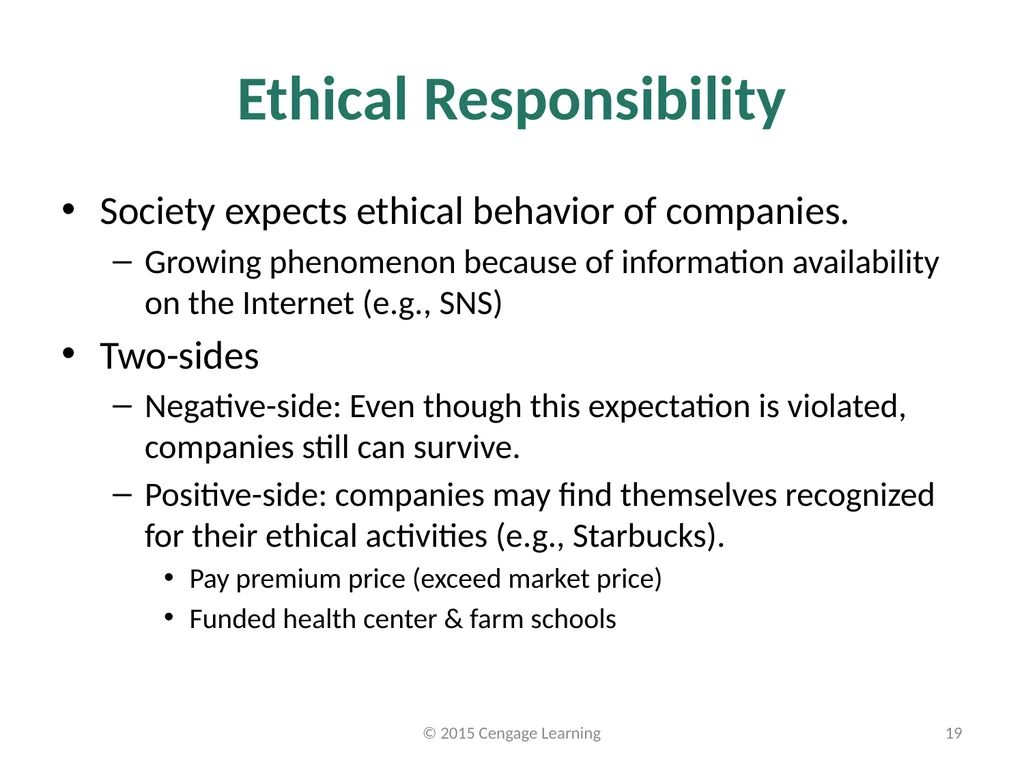 Key Topics Ch: 1 - 4 © 2015 Cengage Learning - slide 19 of 49