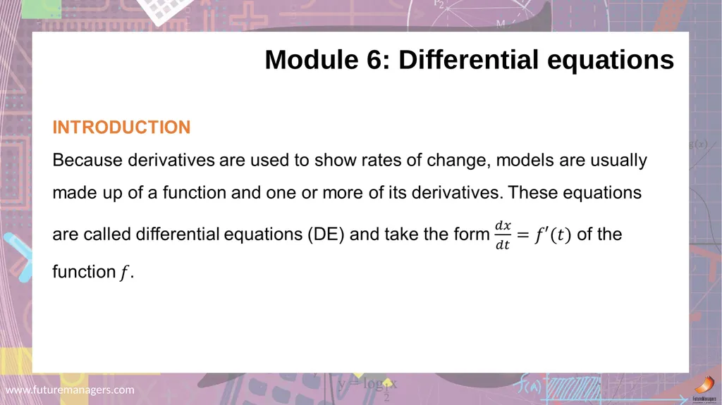 Mathematics N5 www.futuremanagers.com Module 1: - slide 21 of 24
