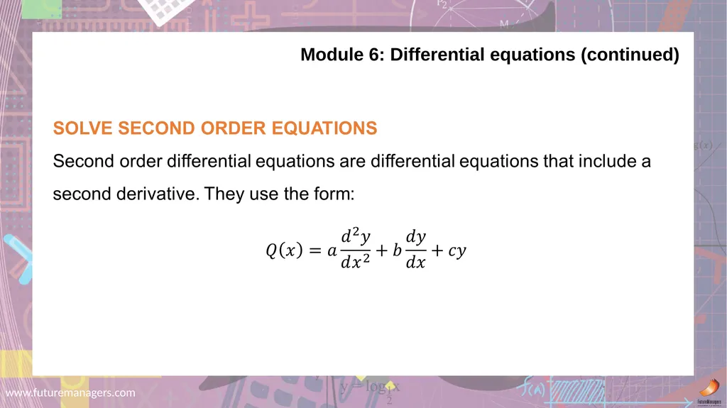Mathematics N5 www.futuremanagers.com Module 1: - slide 24 of 24