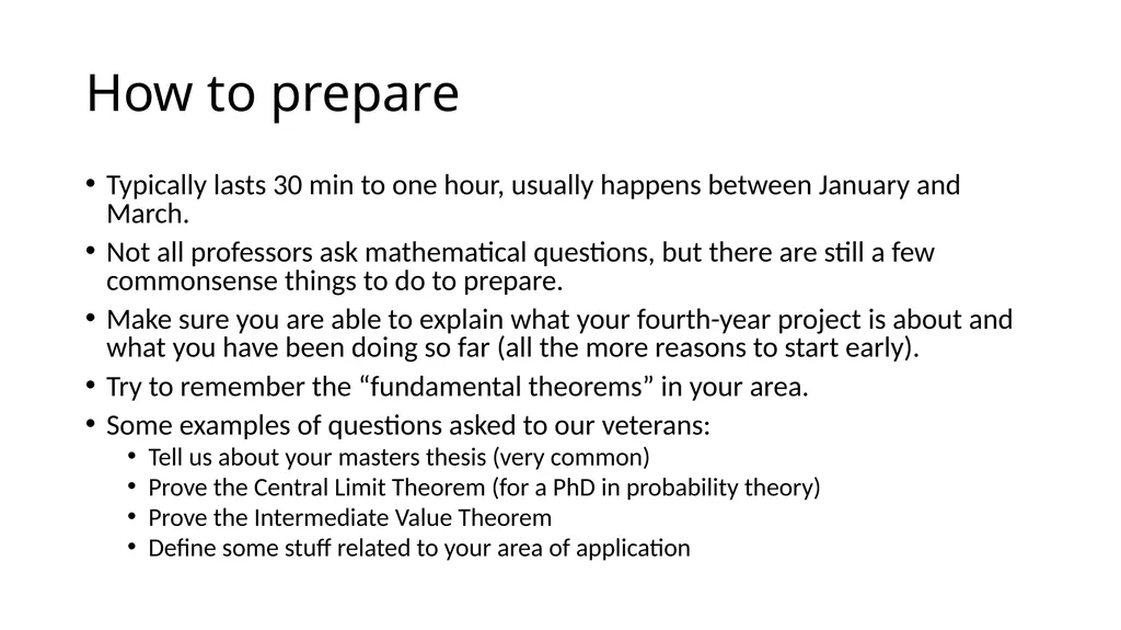 How to get a PhD And other student tales In - slide 10 of 21