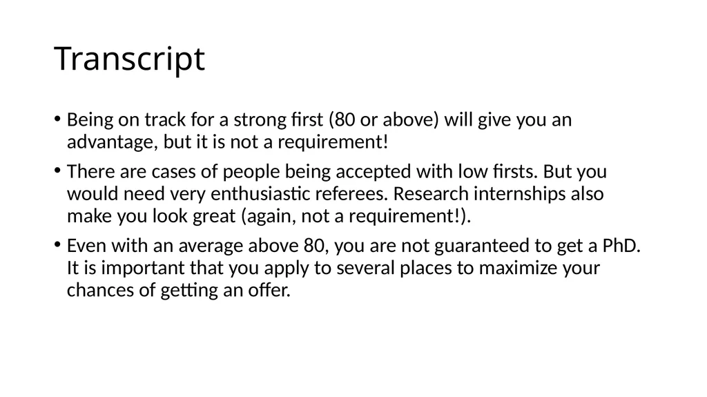 How to get a PhD And other student tales In - slide 8 of 21