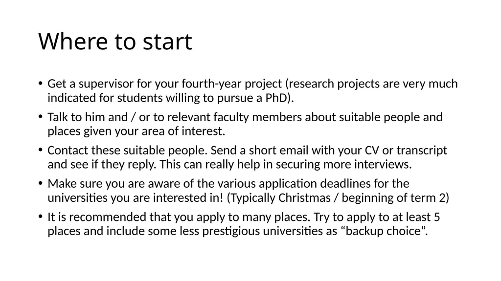 How to get a PhD And other student tales In - slide 3 of 21