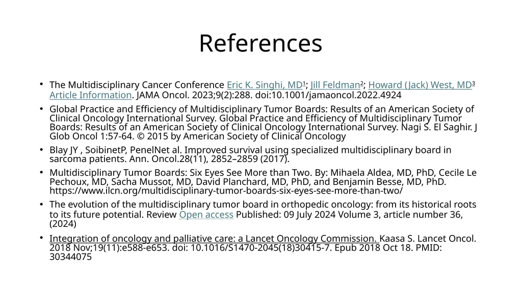 Multidisciplinary Tumor Boards (MTB) Thierry M. - slide 21 of 21