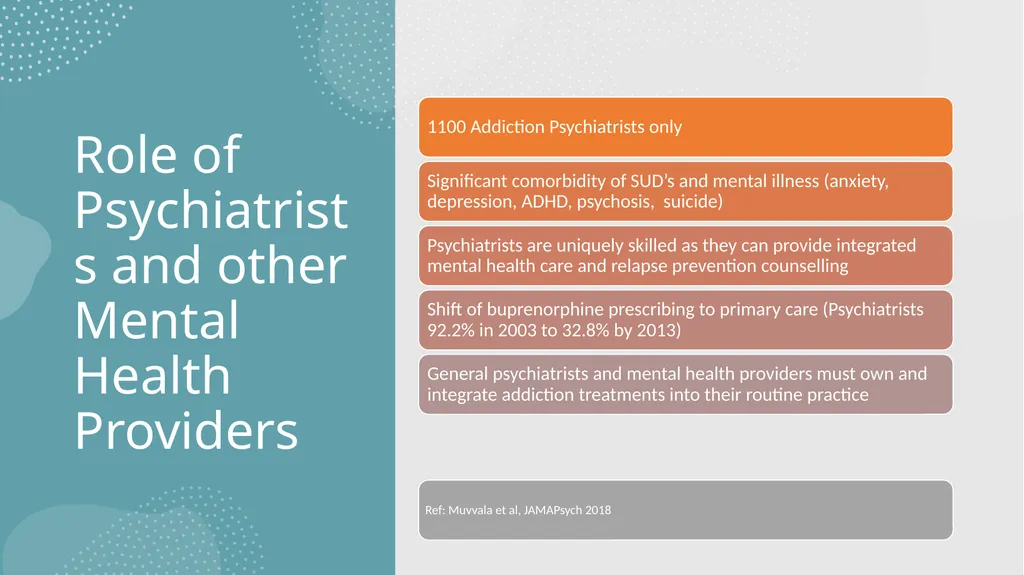 The Role of the Psychiatrist and other Medical - slide 8 of 23