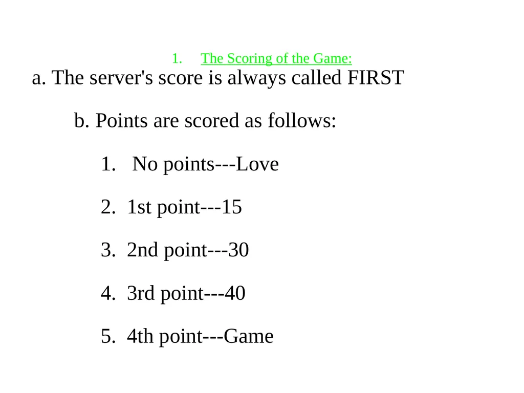 Chapter one Historical background of Tennis table - slide 42 of 118
