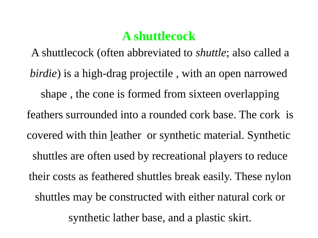 Chapter one Historical background of Tennis table - slide 65 of 118