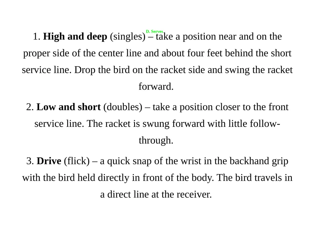 Chapter one Historical background of Tennis table - slide 92 of 118