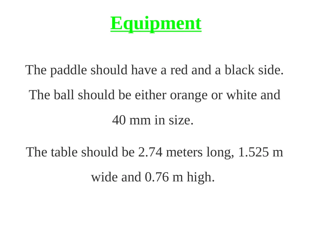 Chapter one Historical background of Tennis table - slide 21 of 118