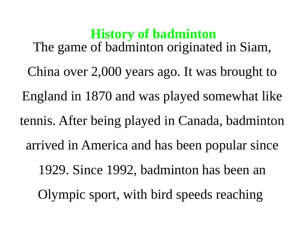 Chapter one Historical background of Tennis table - slide 12 of 118