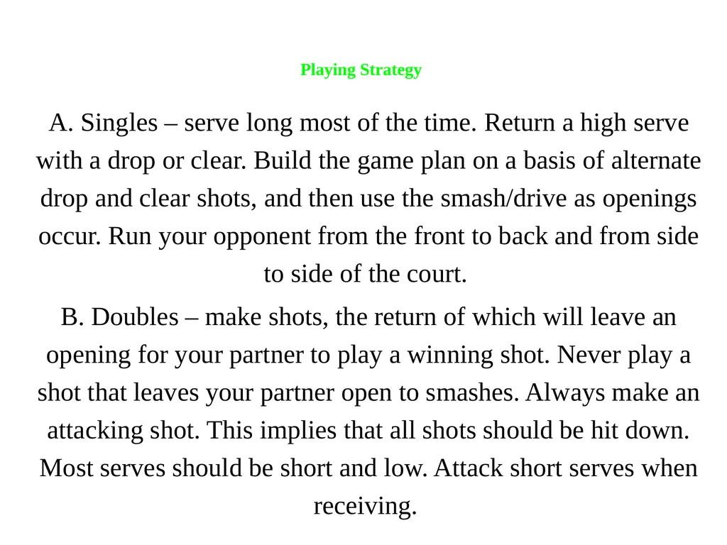 Chapter one Historical background of Tennis table - slide 95 of 118