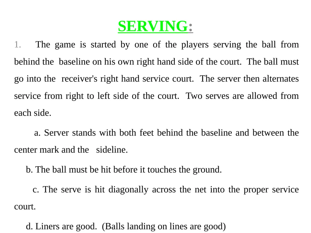 Chapter one Historical background of Tennis table - slide 30 of 118